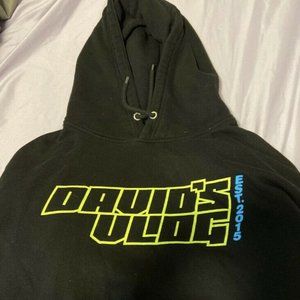 David Dobrik Electric Vlog EST. 2015 Black Hoodie NWT M